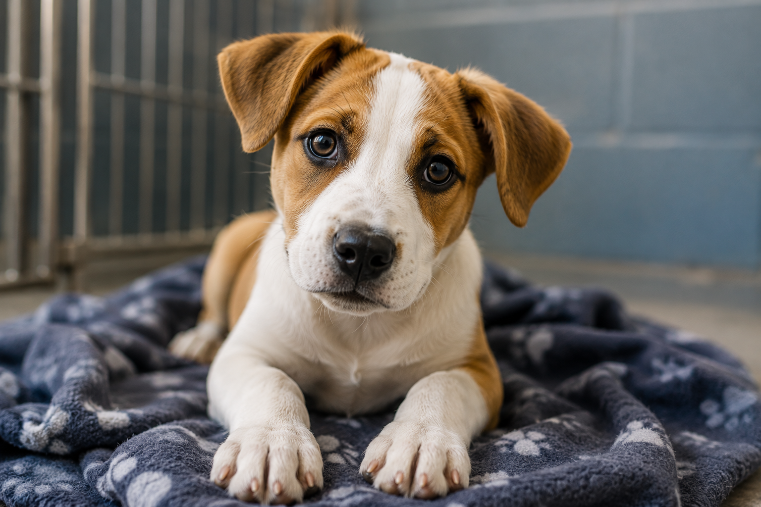 Shelter puppy