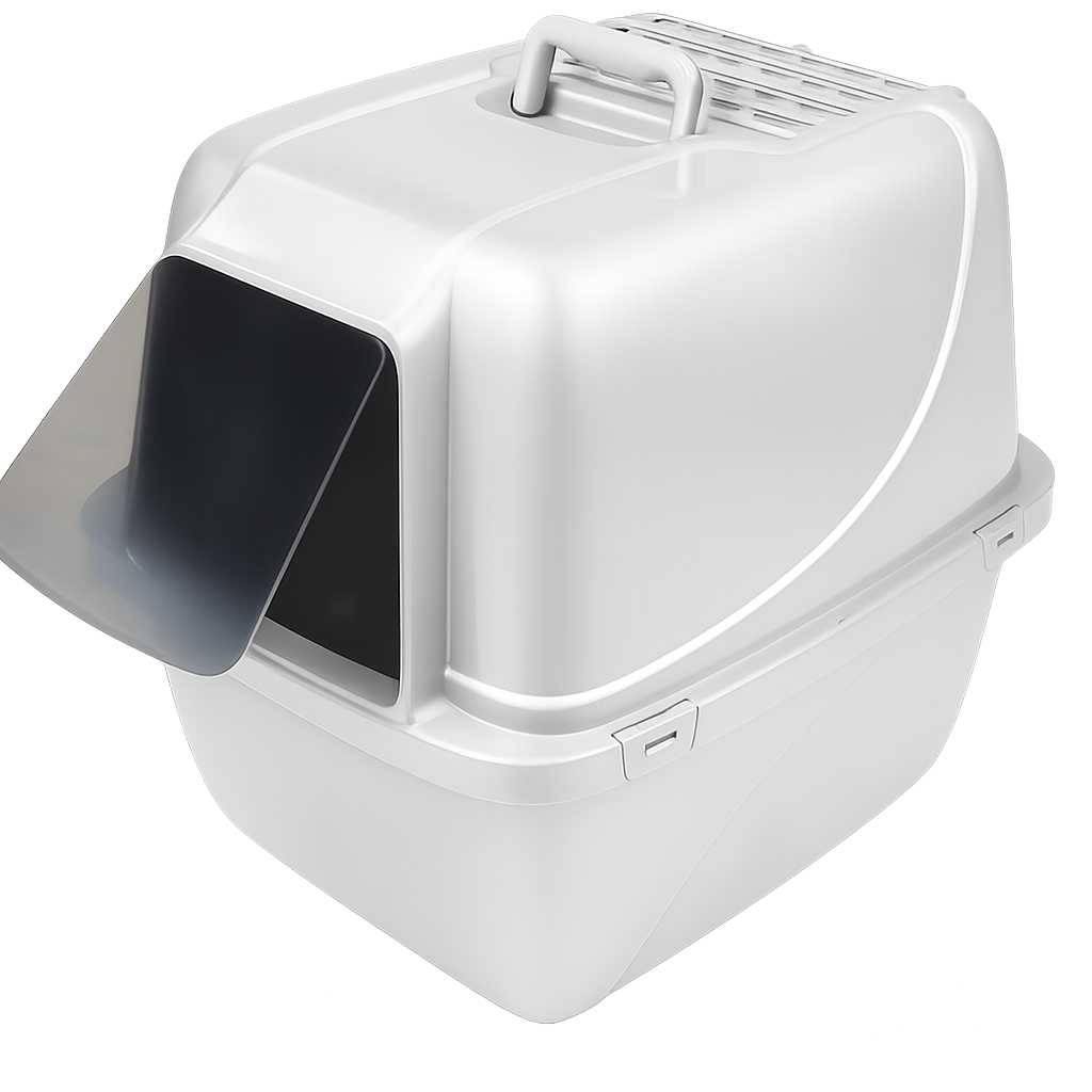 Van Ness Large enclosed litter box with handle and door